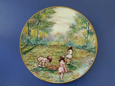 1977 Calhoun's Collectors Society Inc Picking Flowers Dominic Mingolla Plate • $5