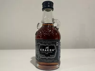 The Kraken Black Label Spiced Rum 50ml Glass Mini • $35