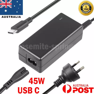 45W Adapter Laptop Charger USB C Type C For Dell XPS 13-9370/80 Latitude 13-7370 • $20.99