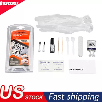 $8.99 • Buy DIY Car Auto Rim Dent Scratch Alloy Wheel Repair Adhesive Kit Rim Surface Damage