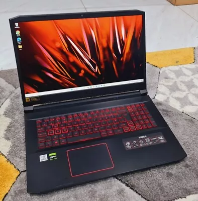 Gaming ACER NITRO 5 17.3  LaptopIntel Core I5-10300H8GB Ram1000GB SSDWIN 11 • £255