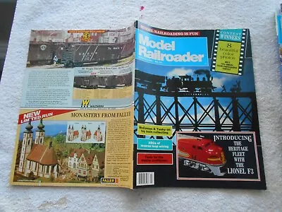 MODEL RAILROADER Magazine-MARCH1987 • $15