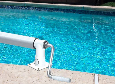 Whirlwind Above-Ground Swimming Pool Solar Cover Reel ~ Various Widths Available • $219.96