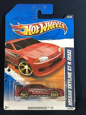 Hotwheels R32 Skyline GTR - 2011 Nightburnerz (Rare) • $40