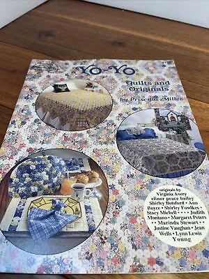 Yo-Yo Quilts Original Quilting Pattern Book Vintage Tea Cozy Toys Curtain Design • $6.95