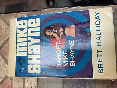 Mike Shayne Book. Target: Mike Shayne By Brett Halliday First Print 1966 • $8.06