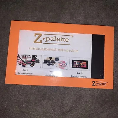 Z PALETTE Medium Empty Customizable Magnetic Makeup Case Orange • $15