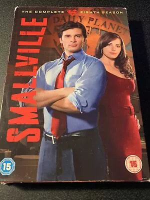 Smallville - The Complete Eighth Season (DVD 2009) 6 Discs • £6.95