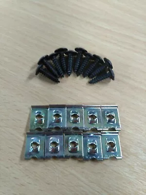 £4.99 • Buy Yamaha Motorcycle Scooter Panel Fairing Self Tapping Screw U Nut Clip Bolt 10