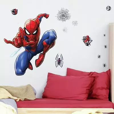 RoomMates Marvel Spiderman Precut Peel & Stick Mini-Mural RMK4234GM • $23.49