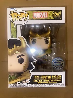 Funko Pop! Loki Agent Of Asgard - Special Edition - #1247 - Fast Delivery ✅ • £9.99