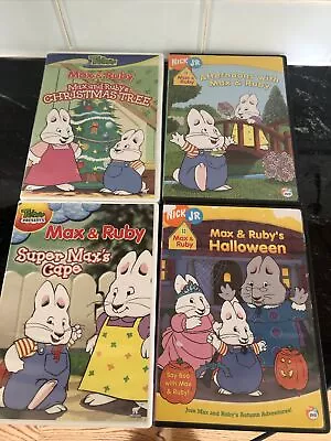 Lot Of 4 Max & Ruby Dvds  • $14.99