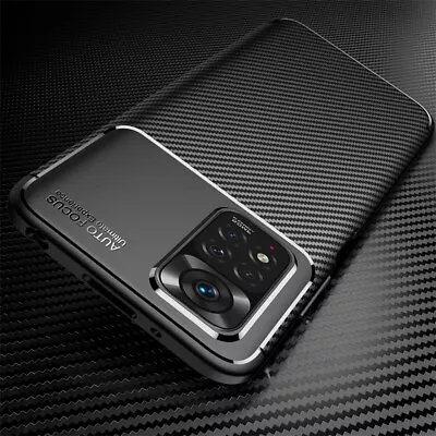 For Xiaomi Redmi Note 11 4G Case Carbon Gel Cover Ultra Slim Shockproof  • £3.95