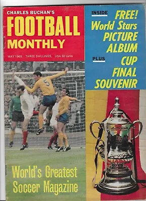 Charles Buchan`s Football Monthly  May 1969 Fa Cup Souvenir Leeds V Chelsea • £1