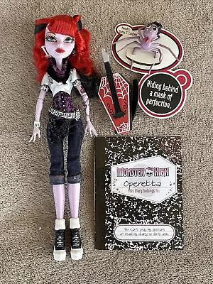 Monster High Operetta Doll 1st Wave With Diary & Pet • $136.77