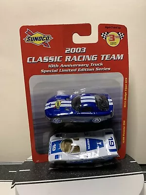 Maisto Sunoco 2003 Classic Racing Team SCCA Dodge Viper GTS & ALMS Porsche 956 • $9.79
