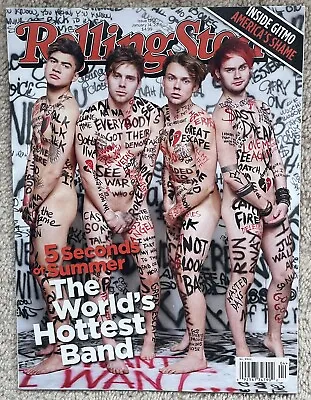 Rolling Stone Magazine 2016 5 Seconds Of Summer-the Hottest Band-rare No Label • $74.99