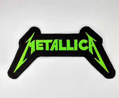 Metallica Patch Neon Green Iron-on Embroidered High-Quality Thrash Metal Slayer • $6.60