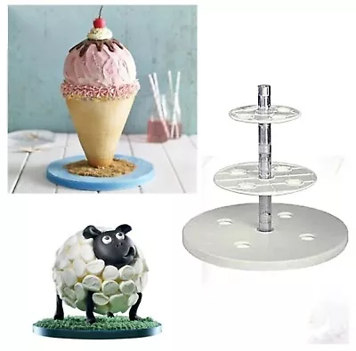 £7.05 • Buy Anti-Gravity Pouring Cake Stand Kit. Fondant. 🔥Cheapest Online 🔥 Cake Frame 