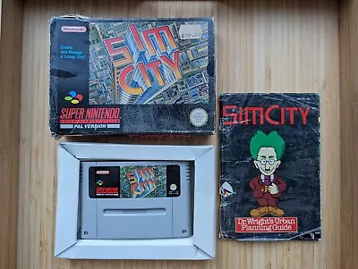 £0.99 • Buy Sim City SNES PAL Boxed With Manual