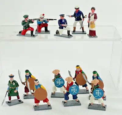 Trophy Miniatures Chinese Boxer Rebellion Boxers Soldier Figure Assorted VTG Lot • $150