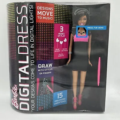 Mattel 2013 Barbie Digital Dress Nikki Doll NRFB # Y8179 Designs Move Music • $29.99