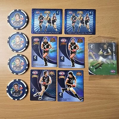 Chris Judd 3D Sambo Card +  Smiths Cards + TOPPS Chipz 00's Carlton  • $28