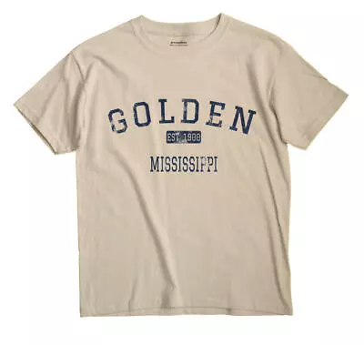 Golden Mississippi MS T-Shirt EST • $18.99