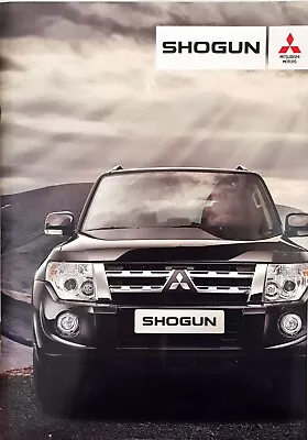 Mitsubishi Shogun Brochure 2012 • $8.77