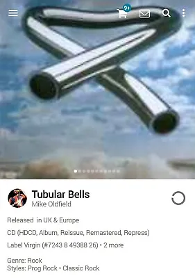 Mike Oldfield - Tubular Bells 2000 CD '73 • £4.99