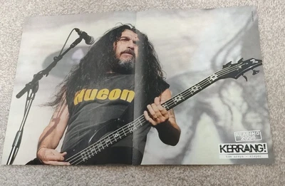 £2 • Buy Kerrang Poster A3 Tom Araya Slater Coheed And Cambria Claudio Sanchez A3
