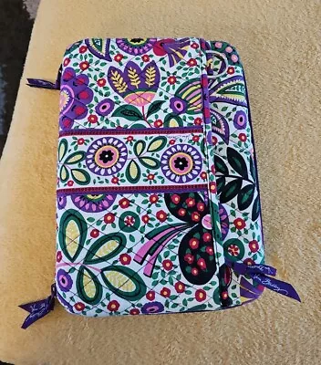 VERA BRADLEY IPAD Tablet Kindle Zip Sleeve Holder Viva La Vera Print 2011 • $17.99