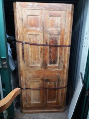 £275 • Buy Vintage Possibly Antique Pine Primitive Rustic Corner Unit