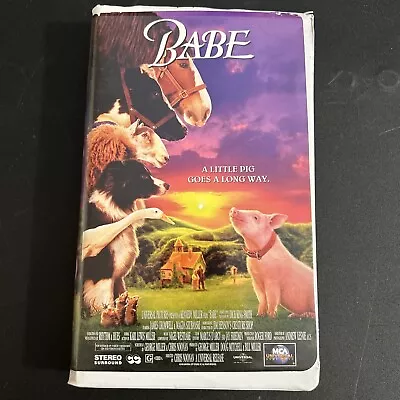 Babe (VHS 1996) Very Good Condition Clamshell Case • $1.99