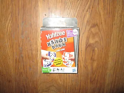 YAHTZEE HANDS DOWN CARD GAME By Hasbro • $4.99