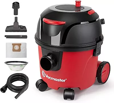 Vacmaster VZA306P 1101 Canister Vacuum 3 Gallon Corded 3 Gallon Red Black  • $115.58