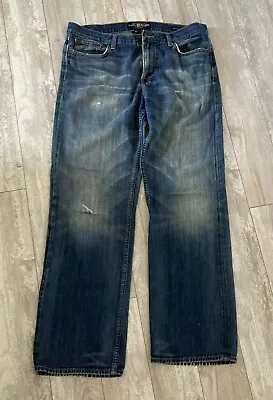 Men’s 34 X 32 Lucky Brand Dark Wash Vintage Jeans • $12