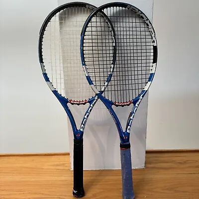 Babolat Pure Drive Gt 100” 2 Rackets 4 1/2” Grips • $130