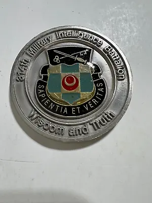 314th Military Intelligence Battalion Alamo Station Coin • $7