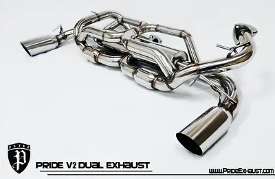 $1399 • Buy Acura NSX PRIDE EXHAUST V2  DUAL  Tips F1 Exotic Tone Perfomance Catback System