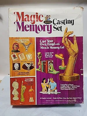 1973 Rapco Magic Memory Casting Set Model 7300 Vintage Wax Craft NOS Complete  • $227.90