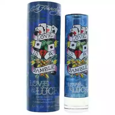 Ed Hardy Love & Luck By Christian Audigier 3.4 Oz Eau De Toilette Spray For Men • $24