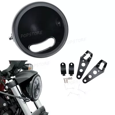 5.75  LED Headlight Housing Bucket Bracket For Yamaha V-Star XVS 650 950 1100 • $34.23