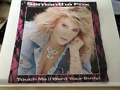 Samantha Fox - Touch Me (I Want Your Body) 7  Vinyl Single Record P/S • £3.99