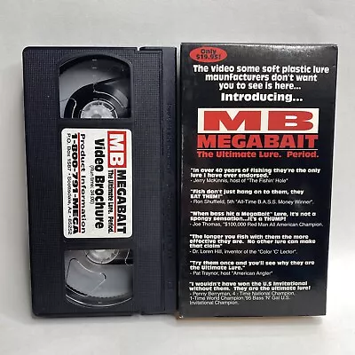 Mega Bait VHS - The Ultimate Fish Lure - Fishing Tape • $14.99