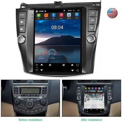 $219.99 • Buy For Honda Accord 2003-2007 9.7  Android 10.1 Car Radio Stereo GPS Navi Wifi MP5