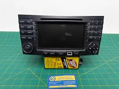 05-06 Mercedes W211 W209 COMMAND HEAD UNIT NAVIGATION RADIO CD OEM • $108.87