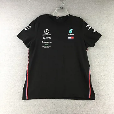 Mercedes AMG Petronas Shirt Mens Extra Large Motorsports Crew Neck Racing F1 • $44.79