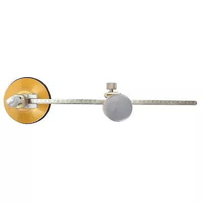 400mm Adjustable Compasses Type Glass Circle Circular Cutter With Suction MA • $30.22