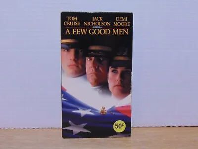 A Few Good Men Tom Cruise Jack Nicholson Demi Moore R VHS Pre-Owned • $3.50